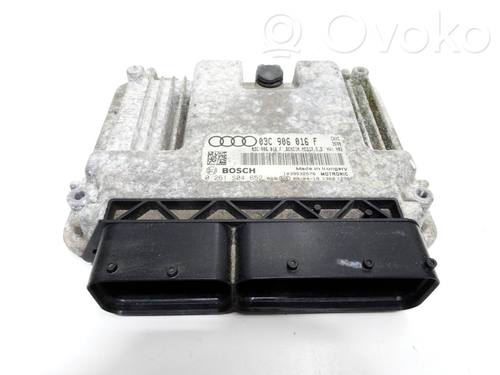 Engine control unit/module   03C906016F,0261S04652,BERTO