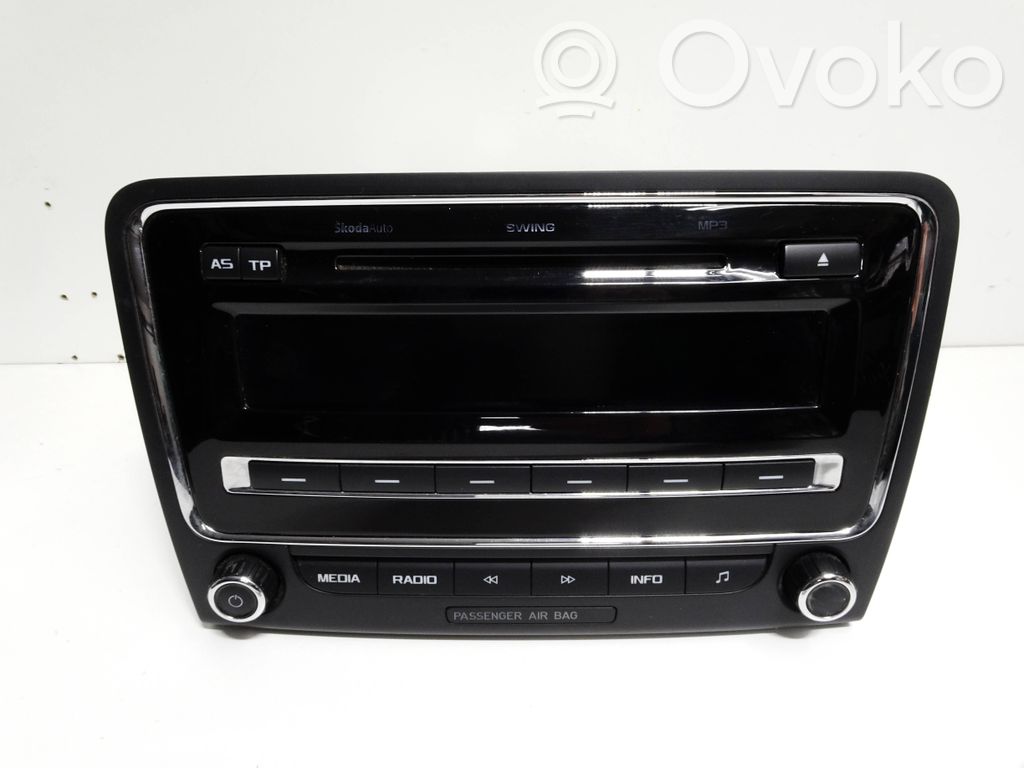 Skoda Superb B6 (3T) Unità principale autoradio/CD/DVD/GPS 