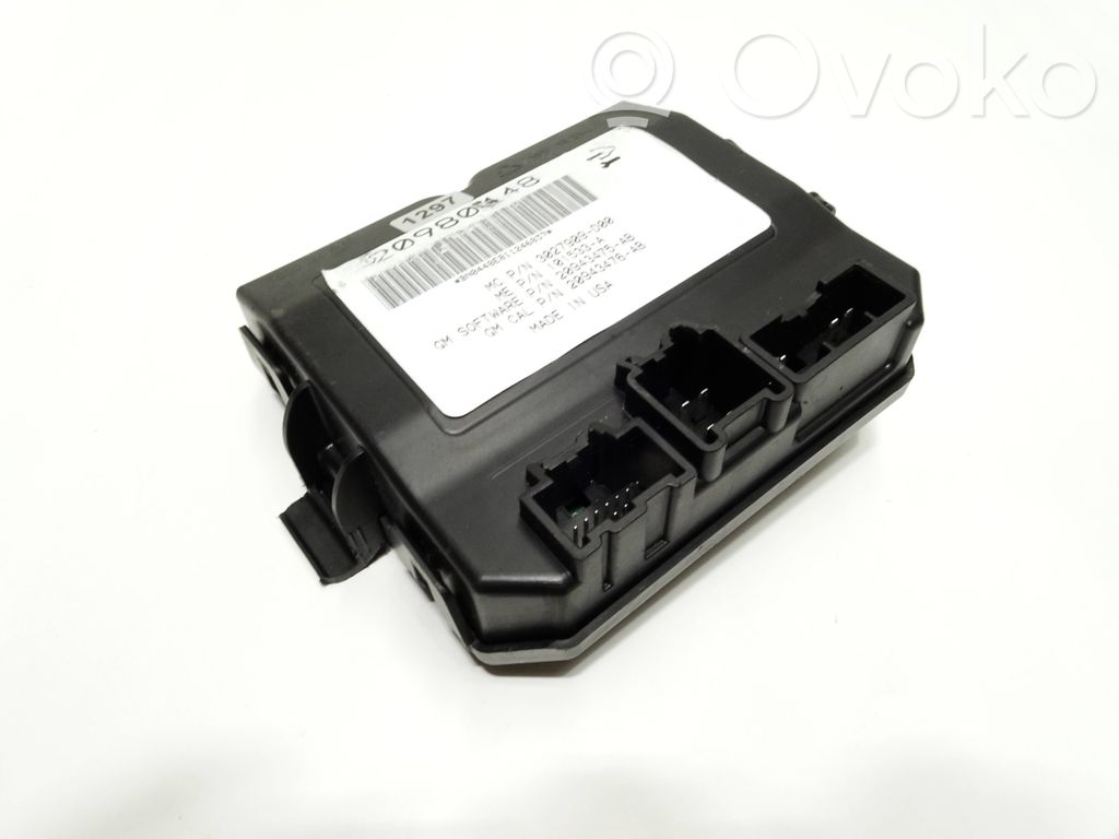 Opel Insignia A Tailgate/trunk control unit/module 