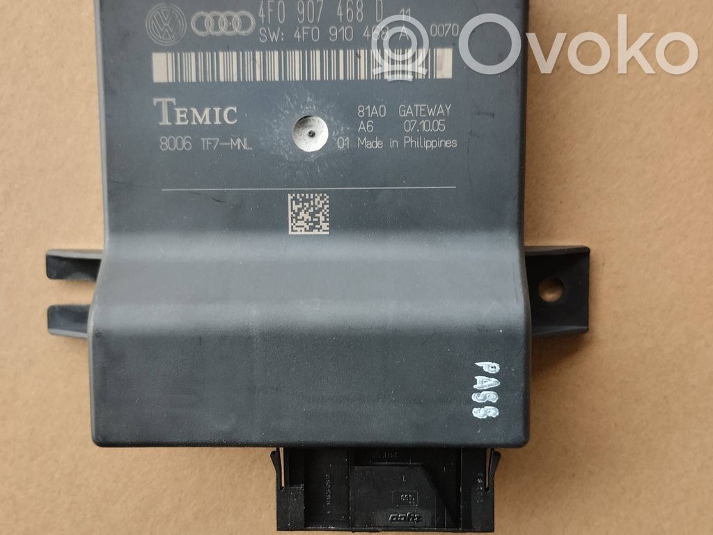 Módulo de control Gateway   4F0907468D,8006TF7MNL