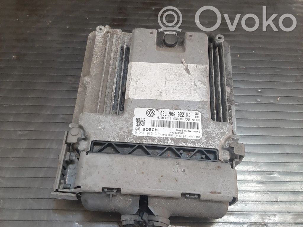 Volkswagen Scirocco Engine control unit/module 