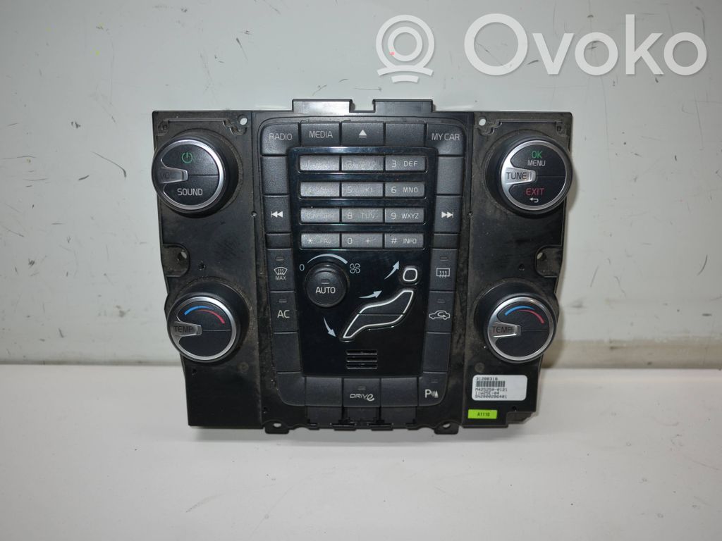 Volvo S60 Climate control unit 
