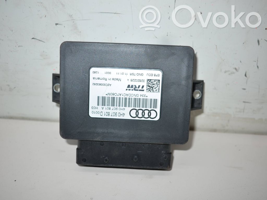 Audi A7 S7 4G Module de commande de frein à main 