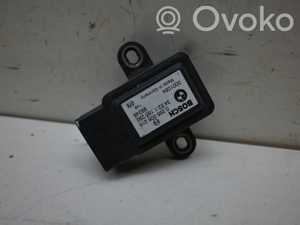 BMW 5 E39 ESP acceleration yaw rate sensor 
