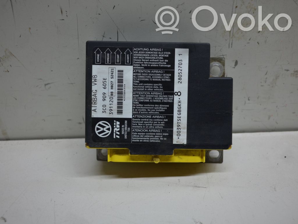 Seat Leon (1P) Airbag control unit/module 