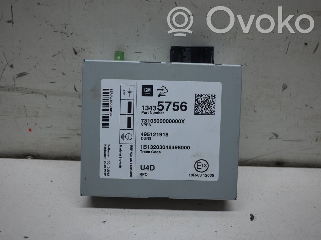 Opel Astra J Other control units/modules 