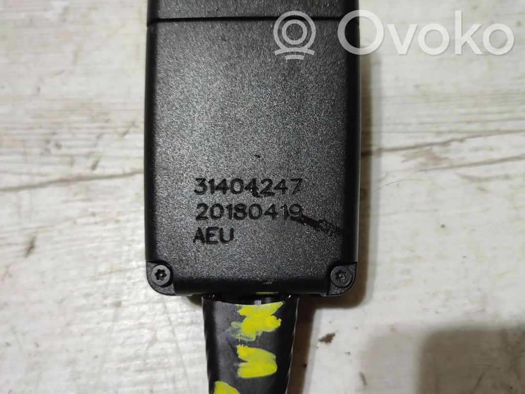 Volvo V40 Fibbia della cintura di sicurezza anteriore 