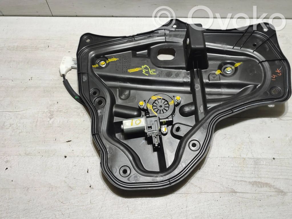 Mazda 3 III Rear door window regulator with motor 