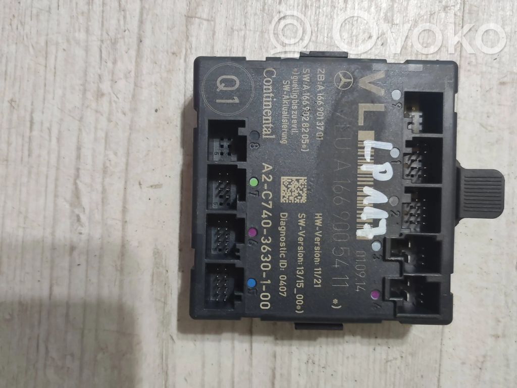 Mercedes-Benz CLA C117 X117 W117 Door control unit/module 