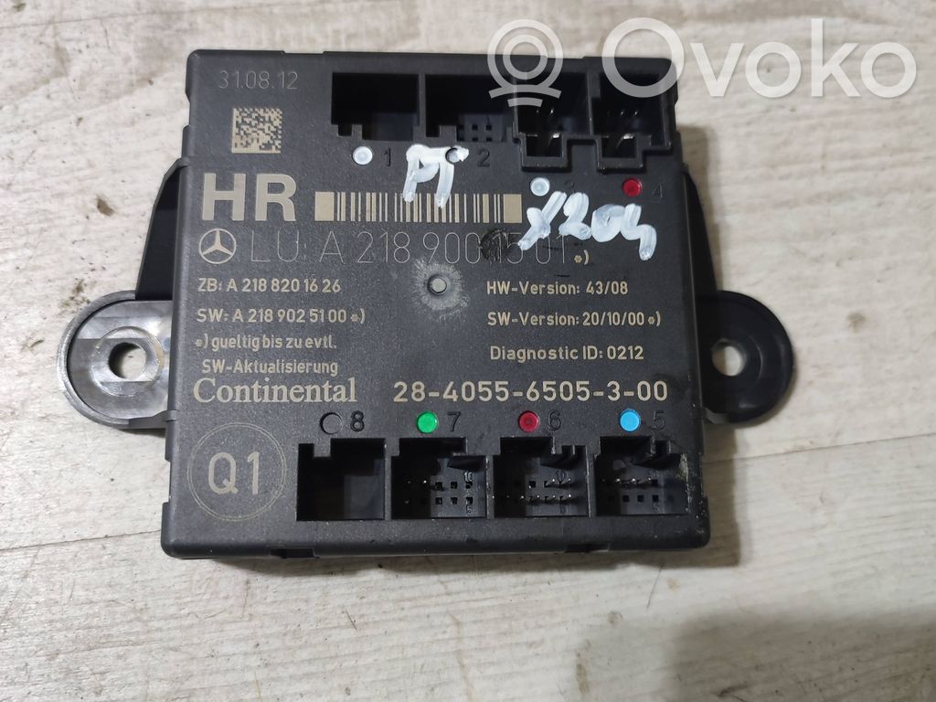 Mercedes-Benz GLK (X204) Door control unit/module 
