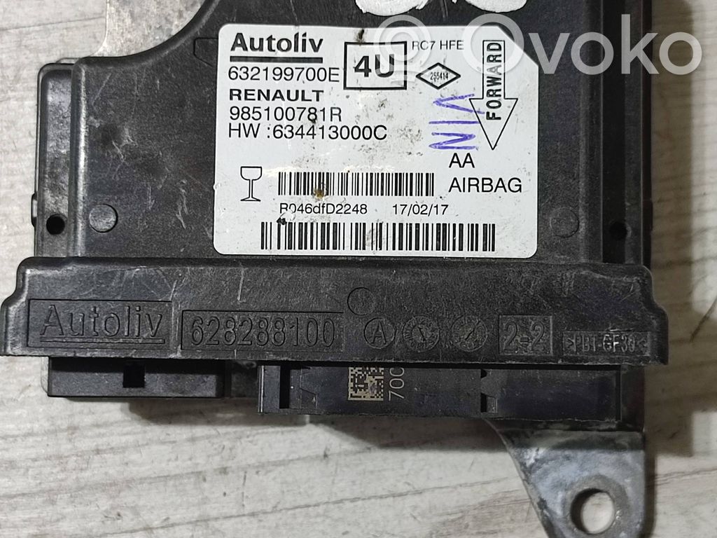 Renault Kadjar Airbag control unit/module 