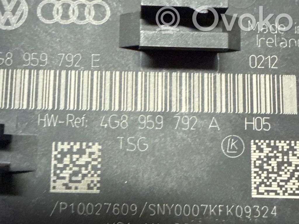 Audi A6 C7 Door control unit/module 