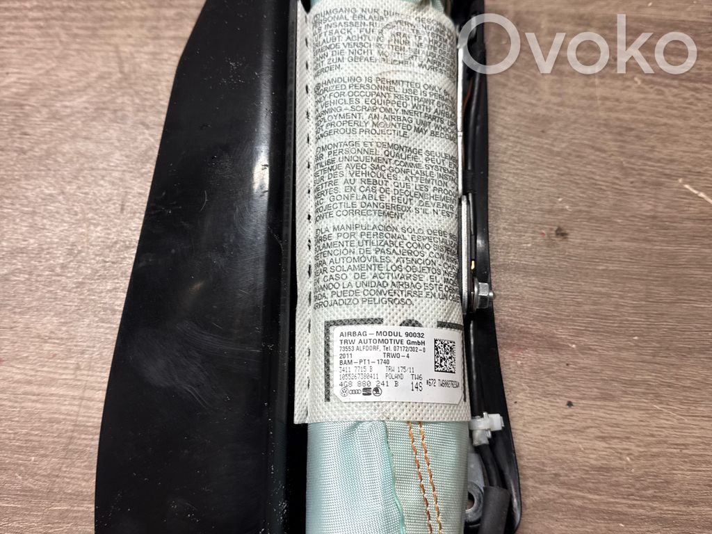 Audi A6 C7 Poduszka powietrzna Airbag fotela 