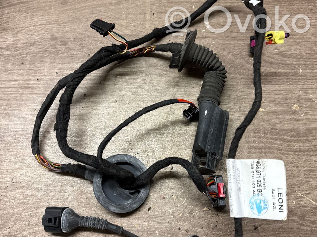 Audi A6 C7 Cableado de puerta delantera 