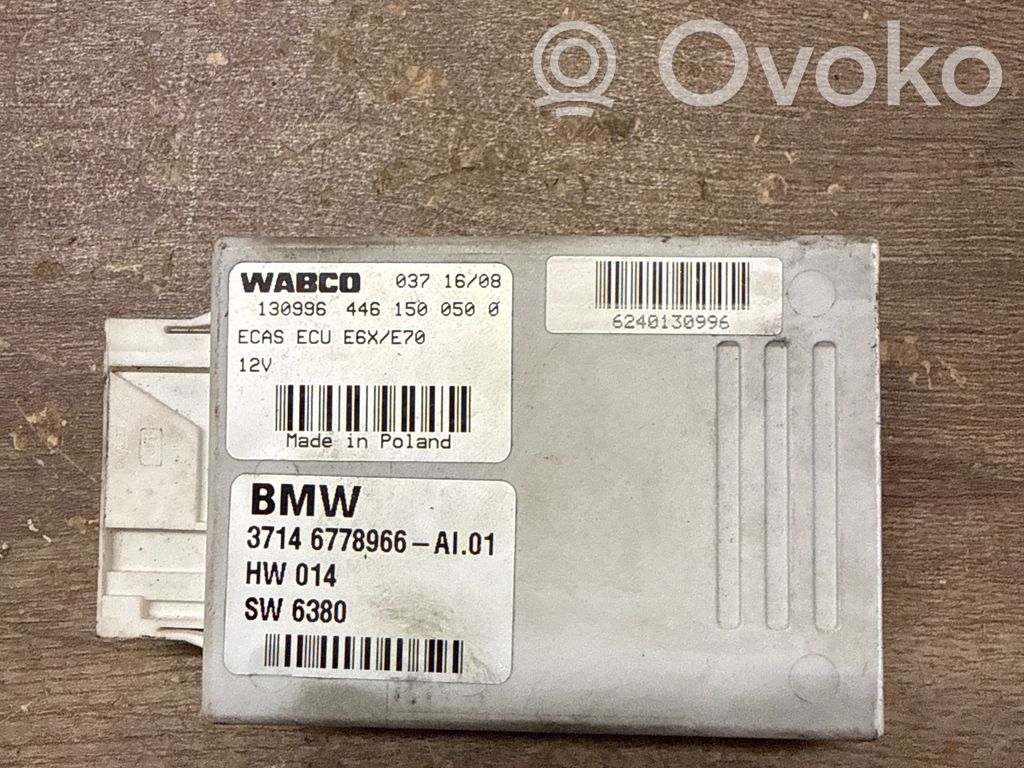 BMW X5 E70 Air suspension control unit module (rear) 