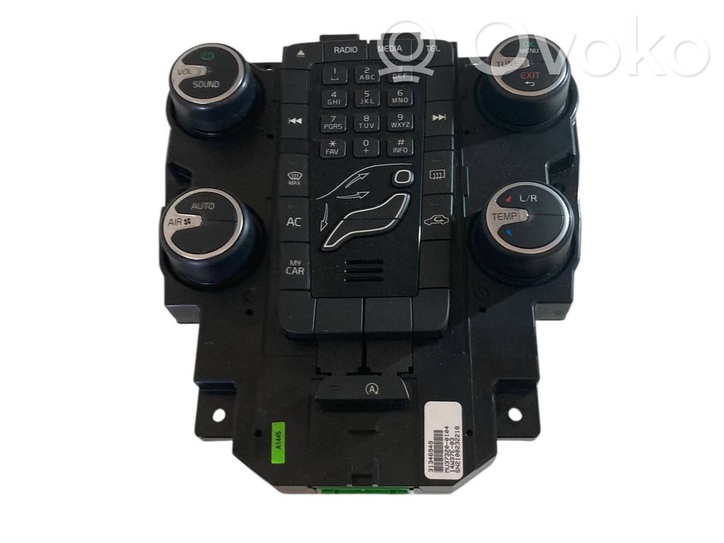 Climate control unit   31346949,MU373200104,14W37E03