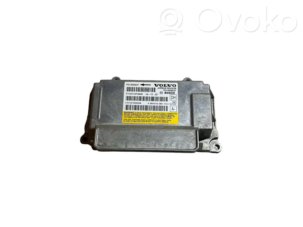 Airbag control unit/module   31406637,P31406637