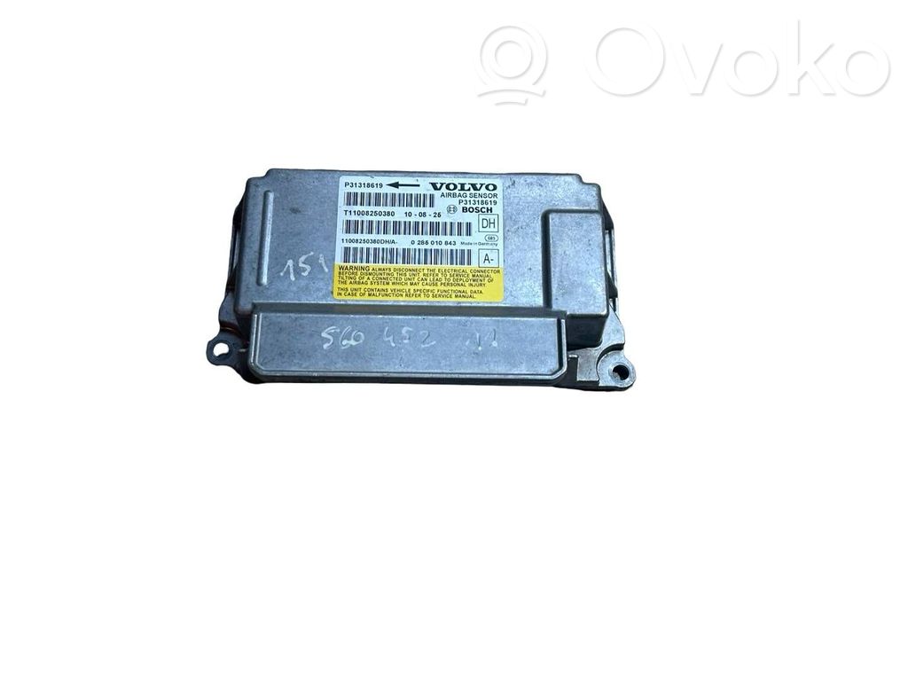 Volvo V60 Airbag control unit/module 