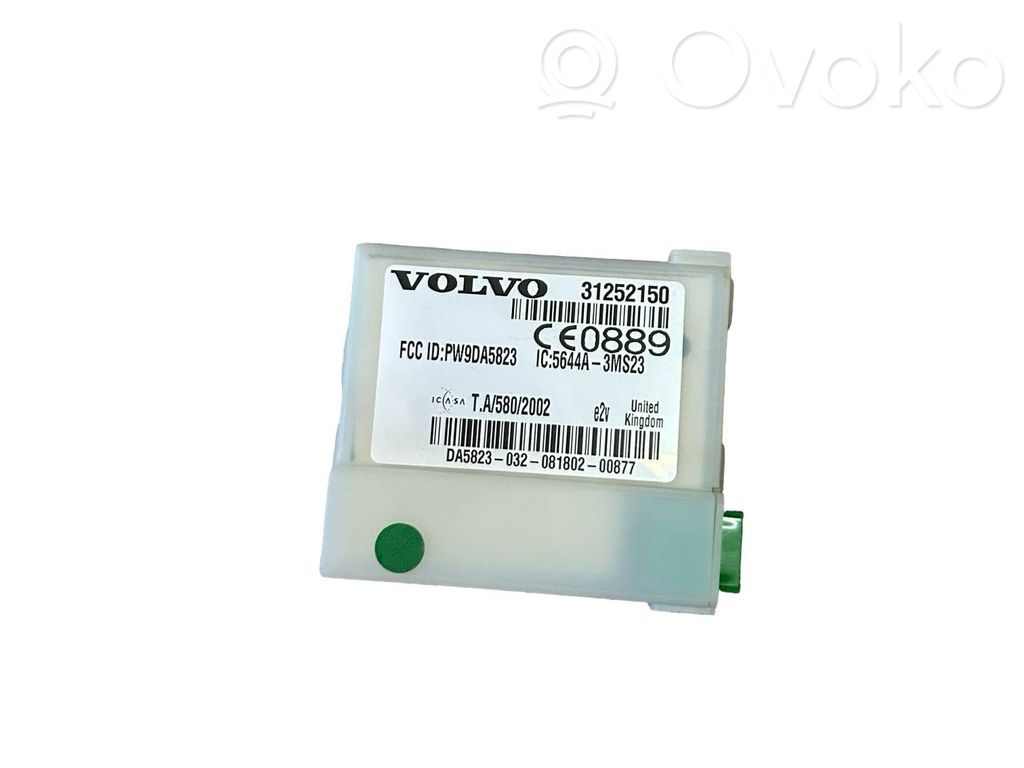 Unidad de control/módulo de alarma   31252150