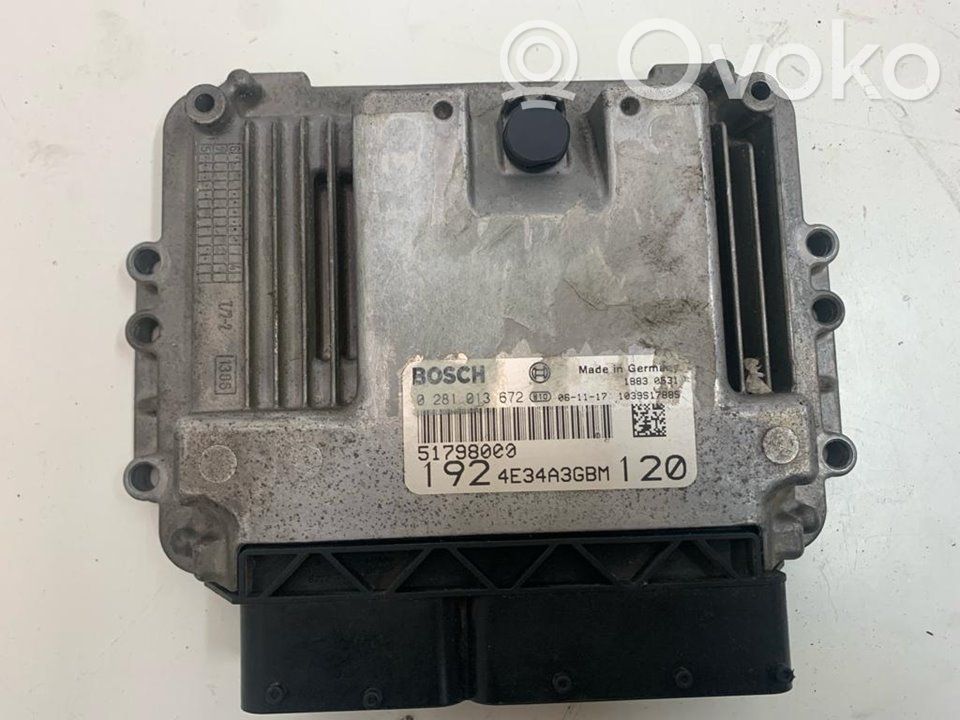 Engine control unit/module   0281013672,516813