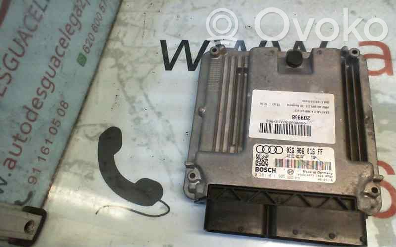 Audi A3 S3 8P Sterownik / Moduł ECU 