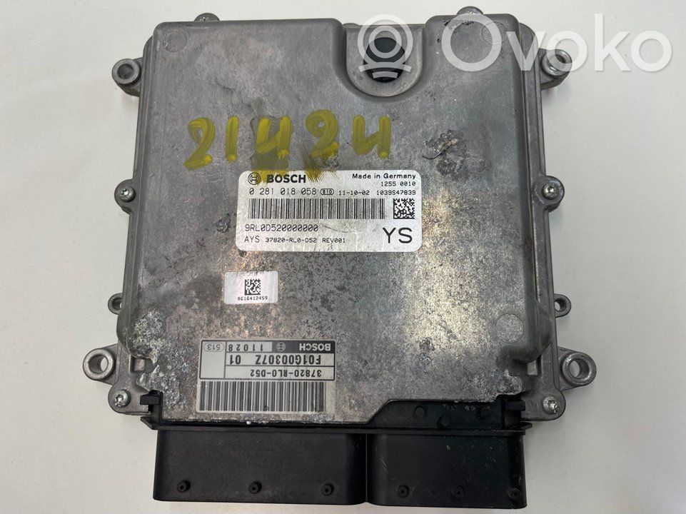 Honda Accord Sterownik / Moduł ECU 
