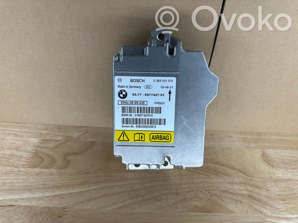 BMW 3 E90 E91 Unidad de control/módulo del Airbag 