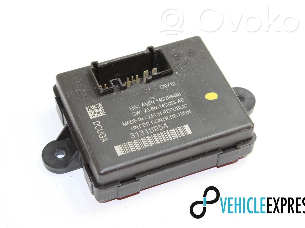 Unidad de control/módulo de la puerta   AV6N14C236BB,AV6N14C068AE,31318954