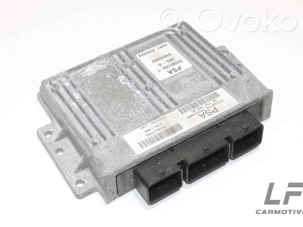 Citroen C2 Engine control unit/module 