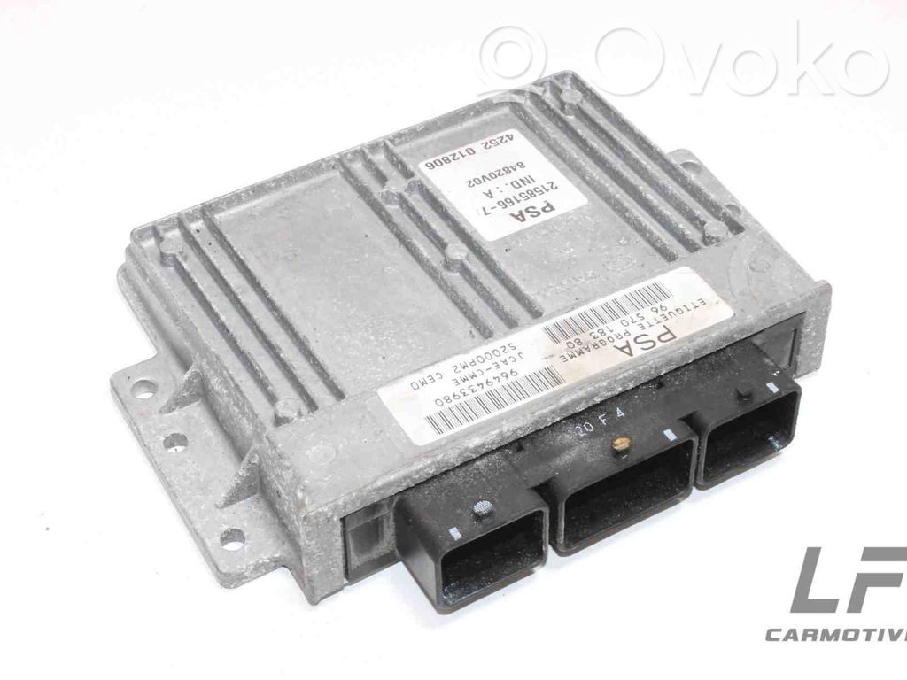 Citroen C2 Engine control unit/module 