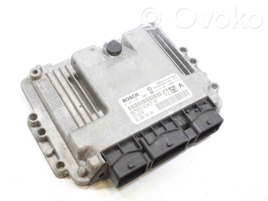 Engine control unit/module   9663850580,0281011804
