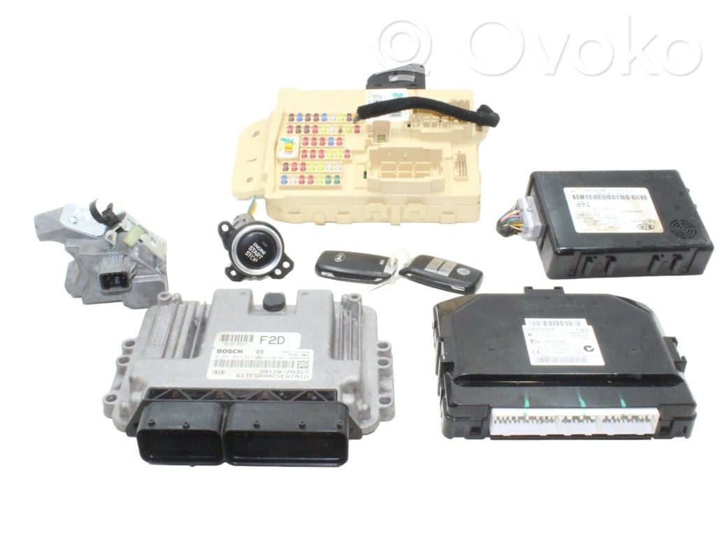 Engine ECU kit and lock set   391202A317,0281031521,919552T080,954002T555,954802T530
