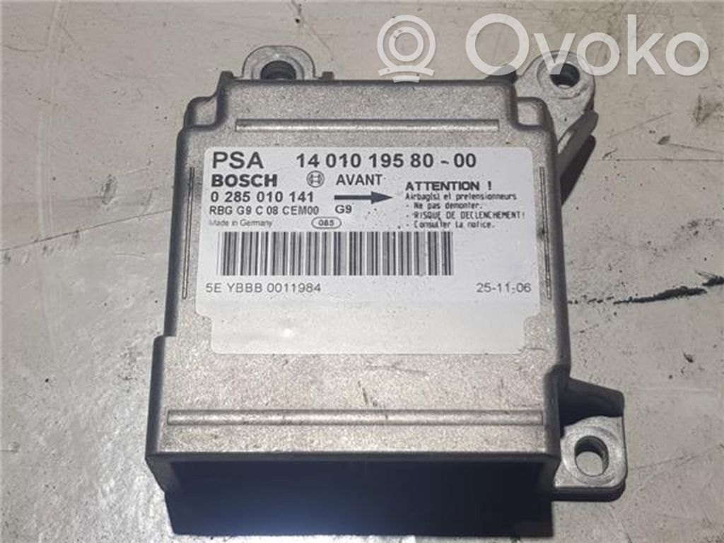 Peugeot Expert Airbag control unit/module 