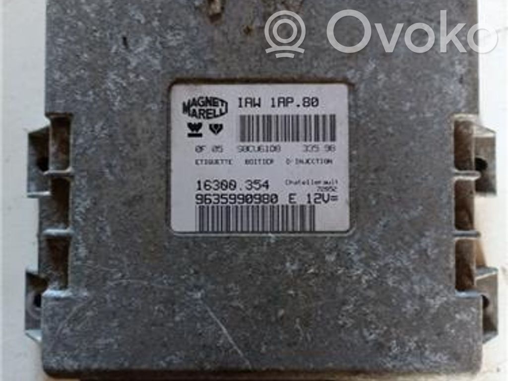 Peugeot 206 Engine control unit/module ECU 