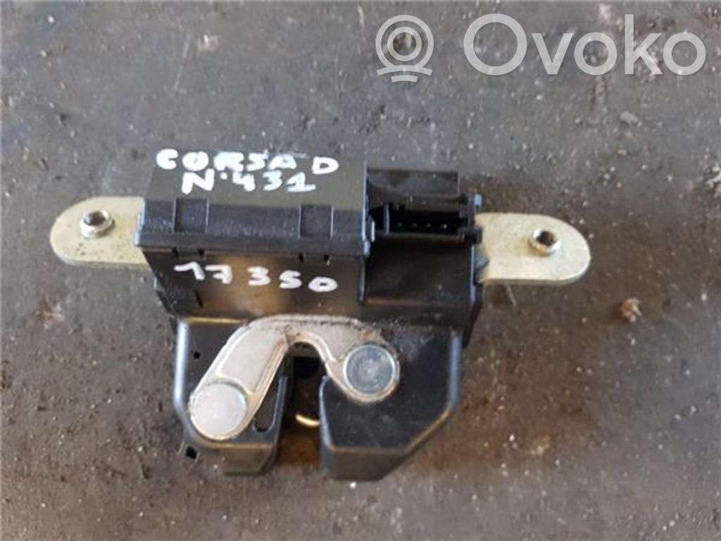 Opel Corsa D Tailgate/trunk/boot lock/catch/latch 