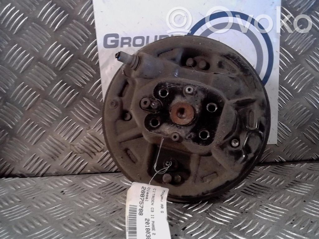 Citroen C3 Cubo de rueda trasera 