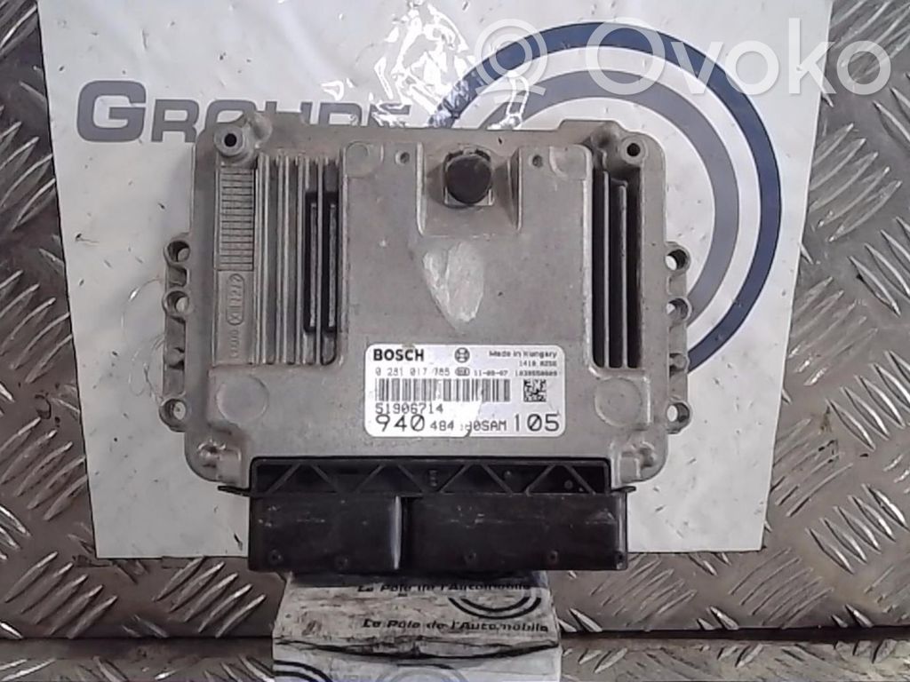 Alfa Romeo Giulietta Engine control unit/module 