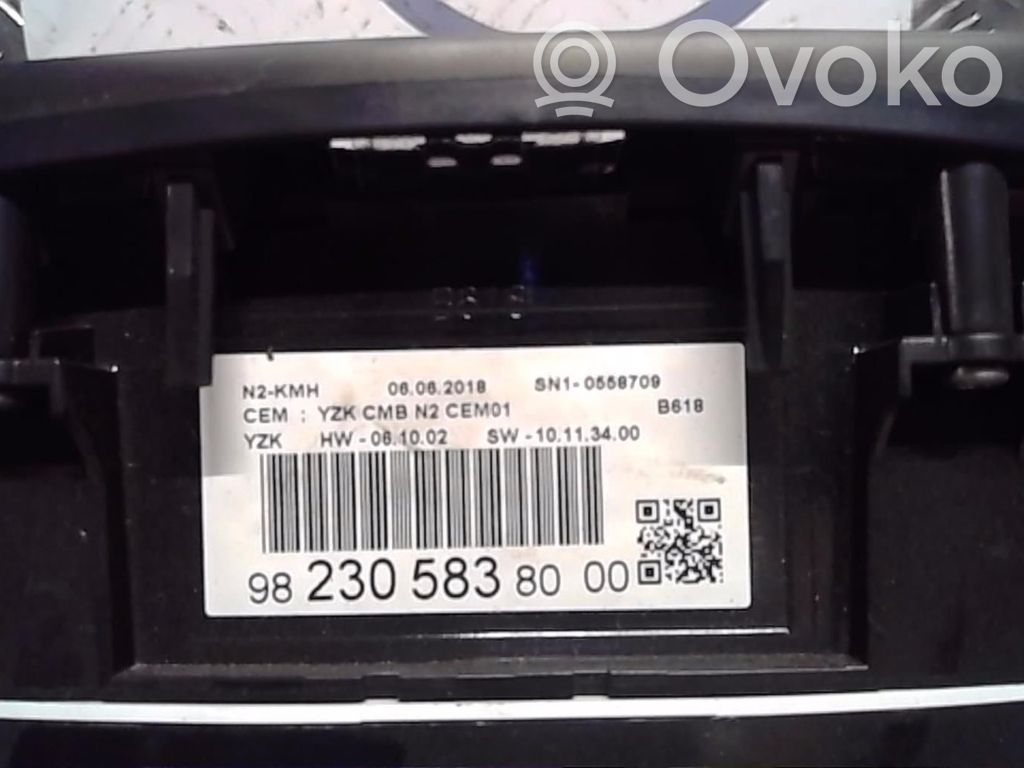 Citroen C3 Speedometer (instrument cluster) 