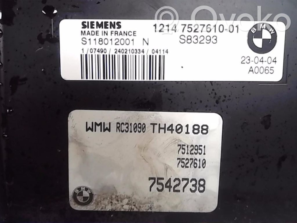 Mini One - Cooper R50 - 53 Engine control unit/module 