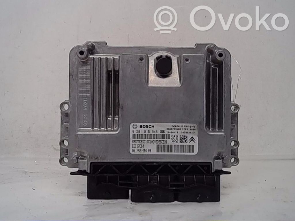 Peugeot 207 Calculateur moteur ECU 
