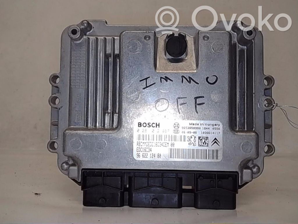 Peugeot 207 Engine control unit/module 