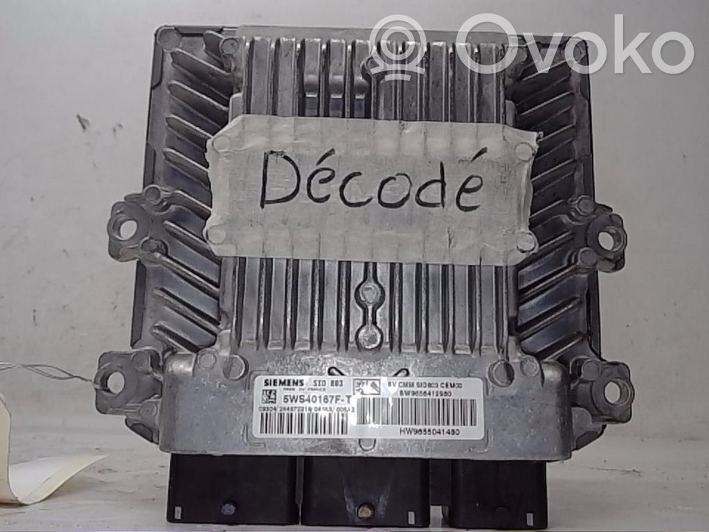 Peugeot 407 Calculateur moteur ECU 