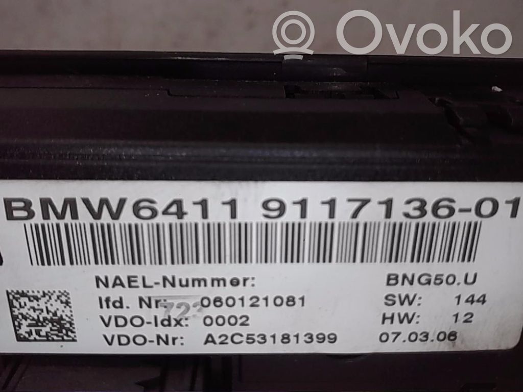 BMW 1 E81 E87 Climate control unit 