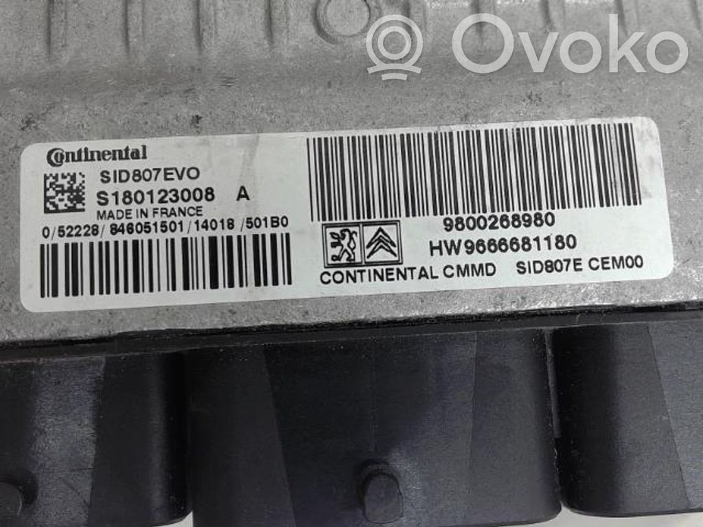 Peugeot 3008 I Engine control unit/module 
