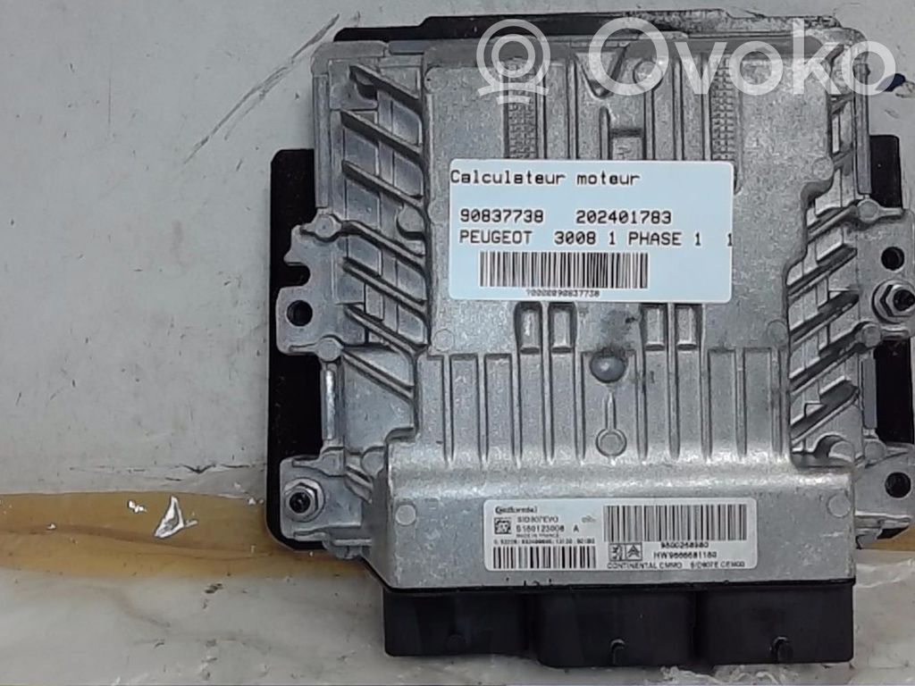 Peugeot 3008 I Unitate/modul de control motor 
