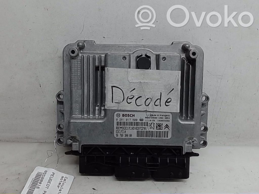 Peugeot Partner Engine control unit/module 