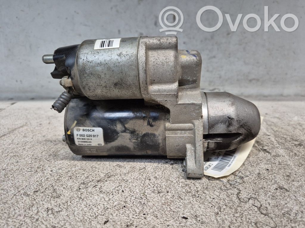 Suzuki SX4 Motor de arranque 