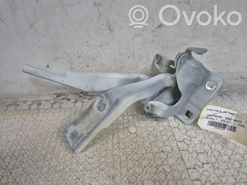 Renault Koleos I Engine bonnet/hood hinges 