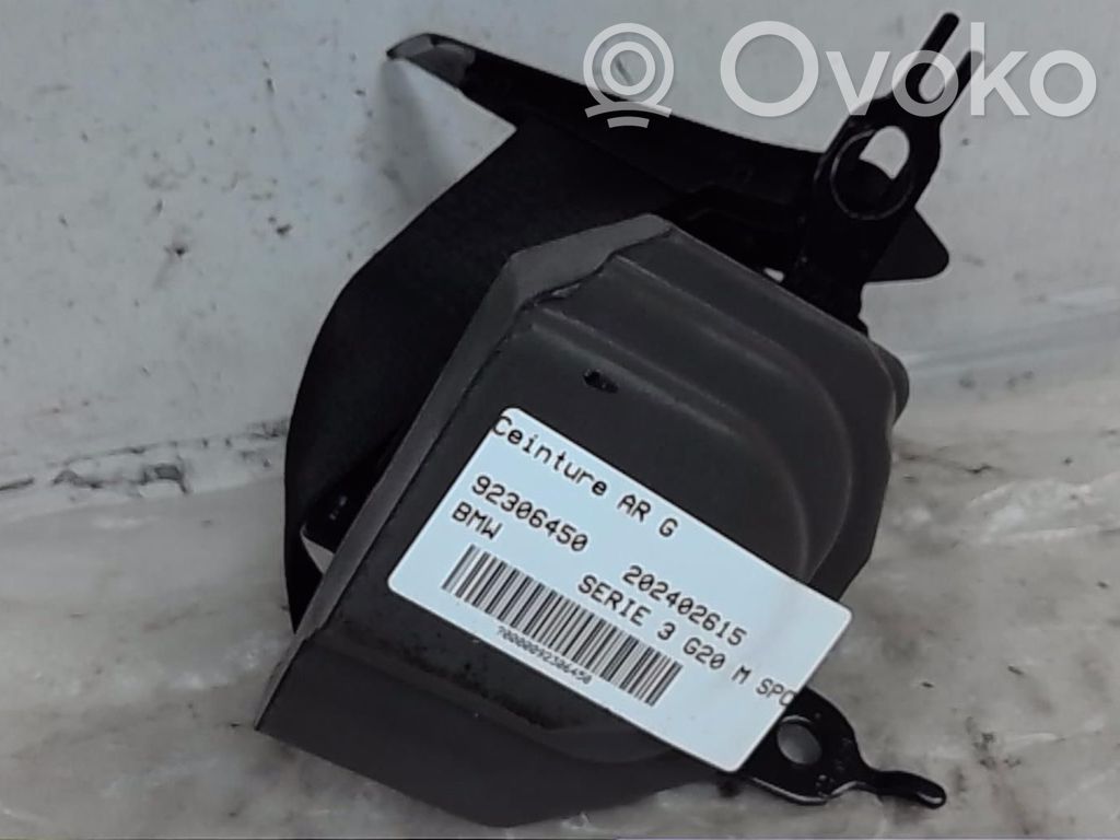 BMW 3 G20 G21 Takaistuimen turvavyö 