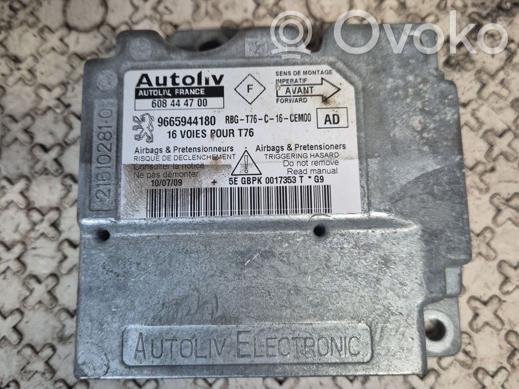Peugeot 308 Centralina/modulo airbag